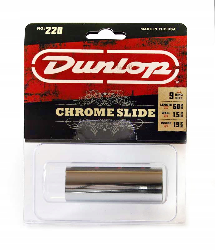 Dunlop 220 Profesjonalny Slide Chromowany