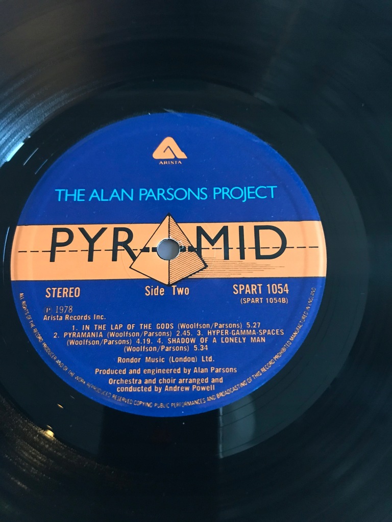 Купить Проект Алана Парсонса — Pyramid Vinyl EX: отзывы, фото, характеристики в интерне-магазине Aredi.ru