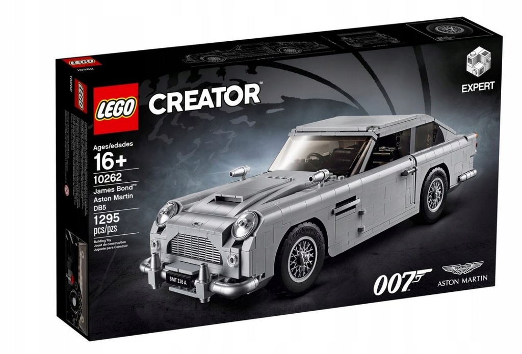 Klocki Creator Expert James Bond Aston Martin DB5