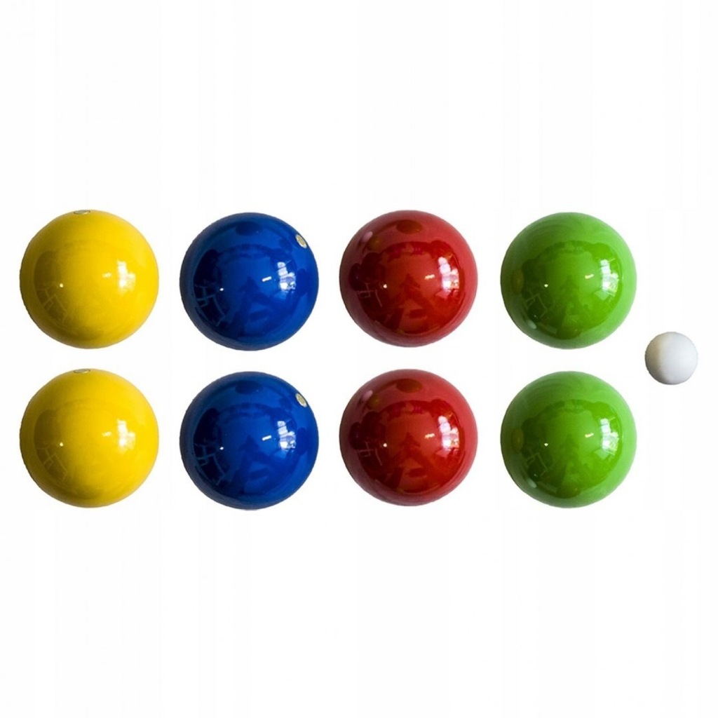 Drewniane Kule do Gry 8 szt. - Boule, Bule, Petanque LONDERO 100 mm w Waliz