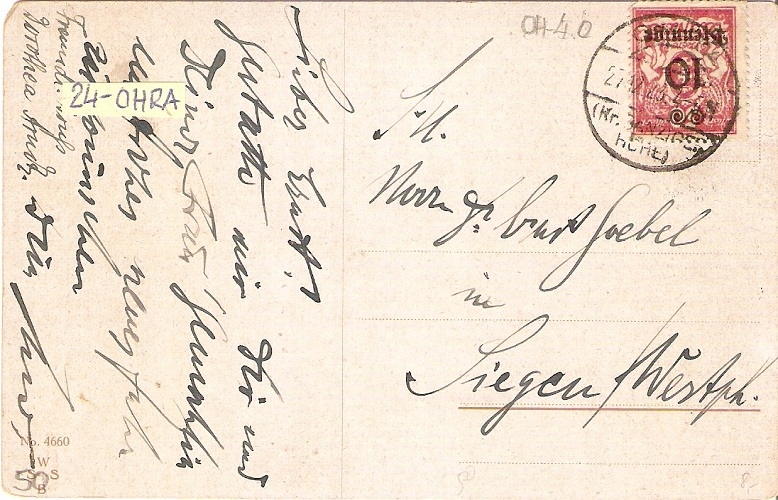 Danzig M24 - stempel OHRA