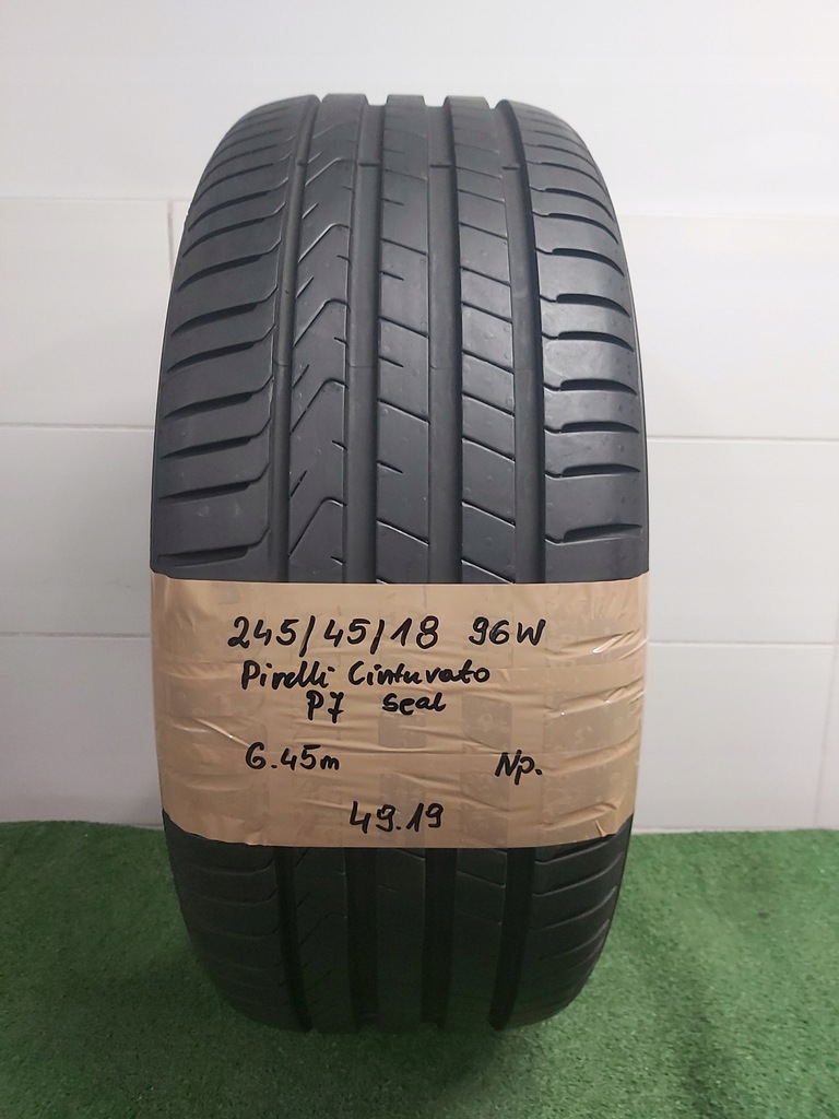 245 45 18 PIRELLI CINTURATO P7 96W