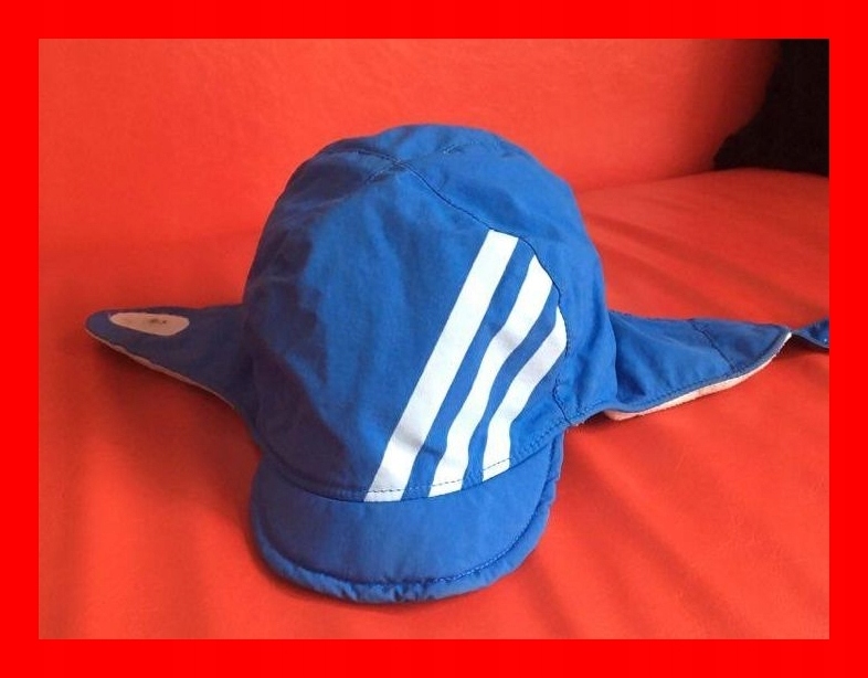 Czapka dziecięca adidas na rzep ocieplana one size