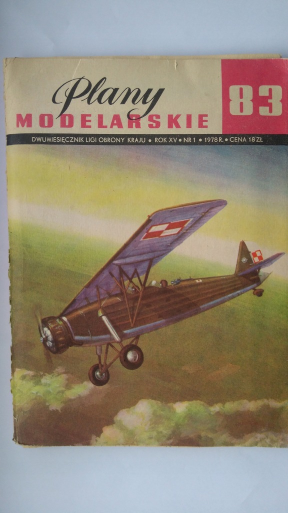 Plany Modelarskie nr.83 Samolot RWD-14 'Czapla'