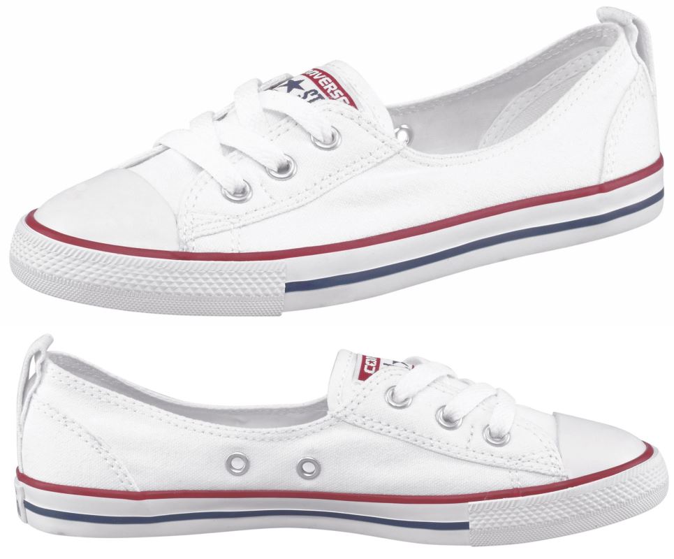 CONVERSE TRAMPKI DAMSKIE BIAŁE 40,5