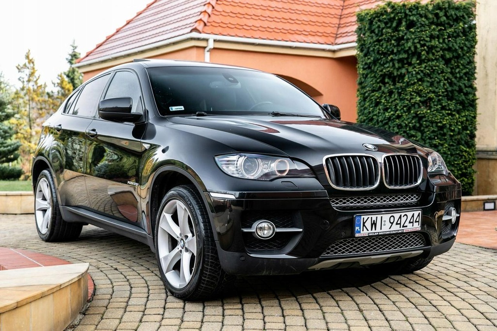 BMW X6 3.5i. El. kierownica, szyberda, kamery 360