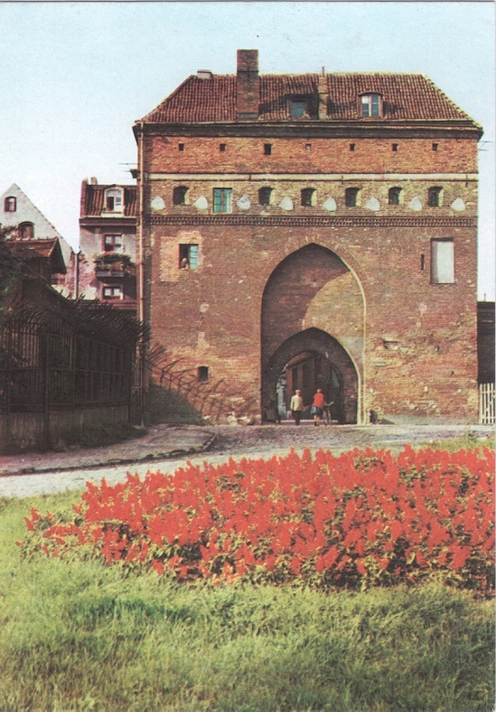 TORUŃ - BRAMA KLASZTORNA - 1965R