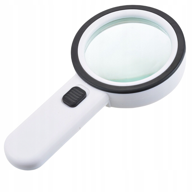Magnifying Glass with Light, ABS Plastic Frame + Dual Combination