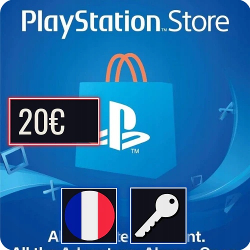 PSN FR 20 EUR France Gift Card Klucz