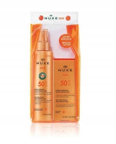 Nuxe Sun Olejek SPF50 i Krem SPF50