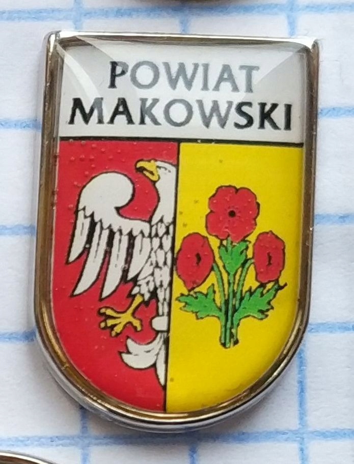 Odznak Herb Powiat makowski, Maków Mazowiecki