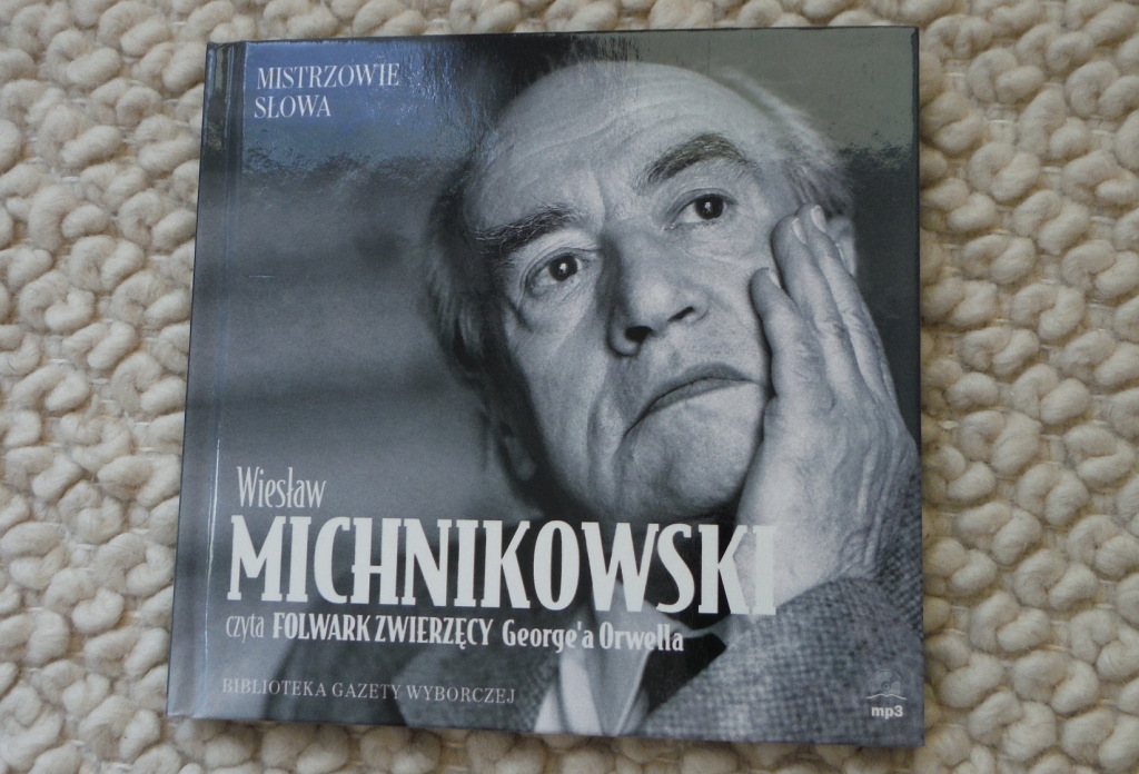 Płyta W. Michnikowski czyta Folwark Zwierzęcy