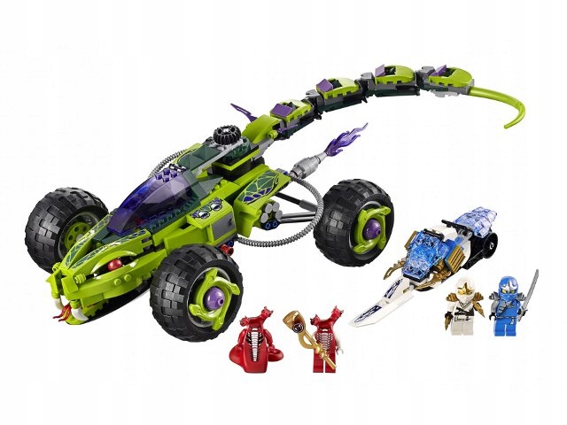 LEGO 9445 Ninjago Fangpyre Truck Ambush Używane