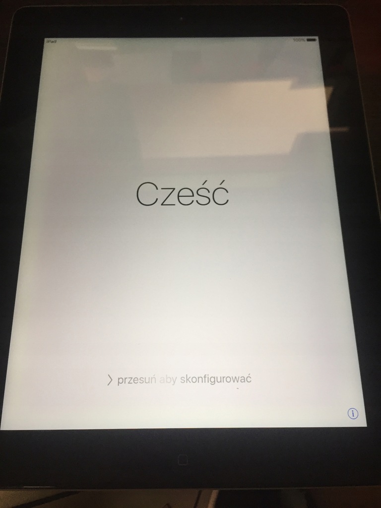 Uszkodzony iPad 3 A1416 16GB blokada iCloud