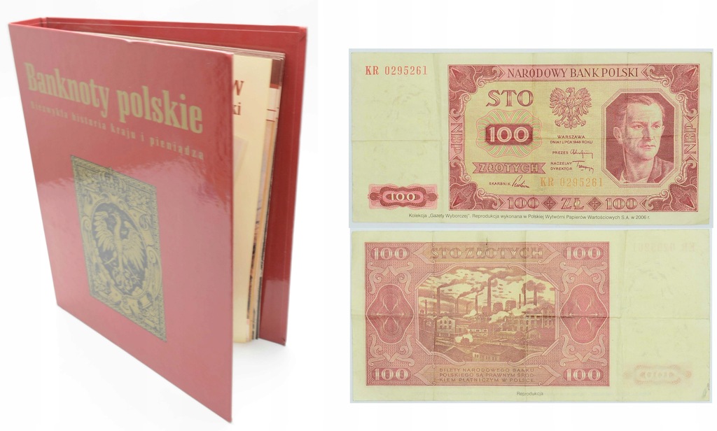 2.ga.ALBUM 'BANKNOTY POLSKIE' + BANKNOTY SZT.42