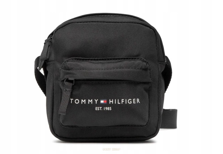 Reporterka męska TOMMY HILFIGER Czarna