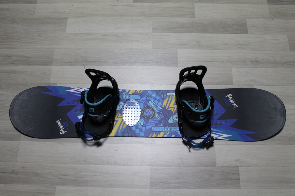 Deska Snowboard SALOMON EL CAPITAN 130 cm + Wiązan