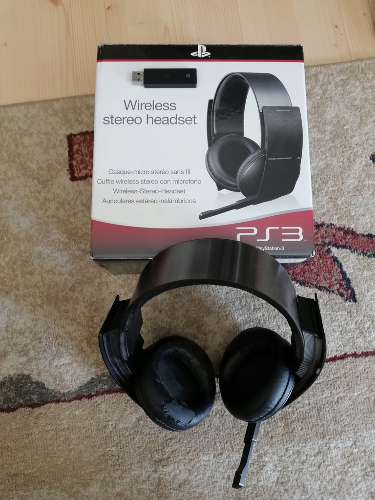 SŁUCHAWKI PS3 SONY PLAYSTATION CECHYA-0080 - 8482246623