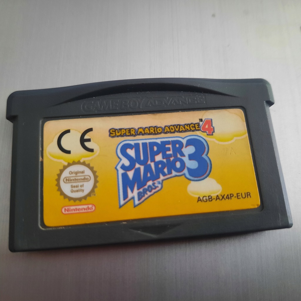 Gra Super Mario Bros 3 ORYGINAŁ Game Boy Advance