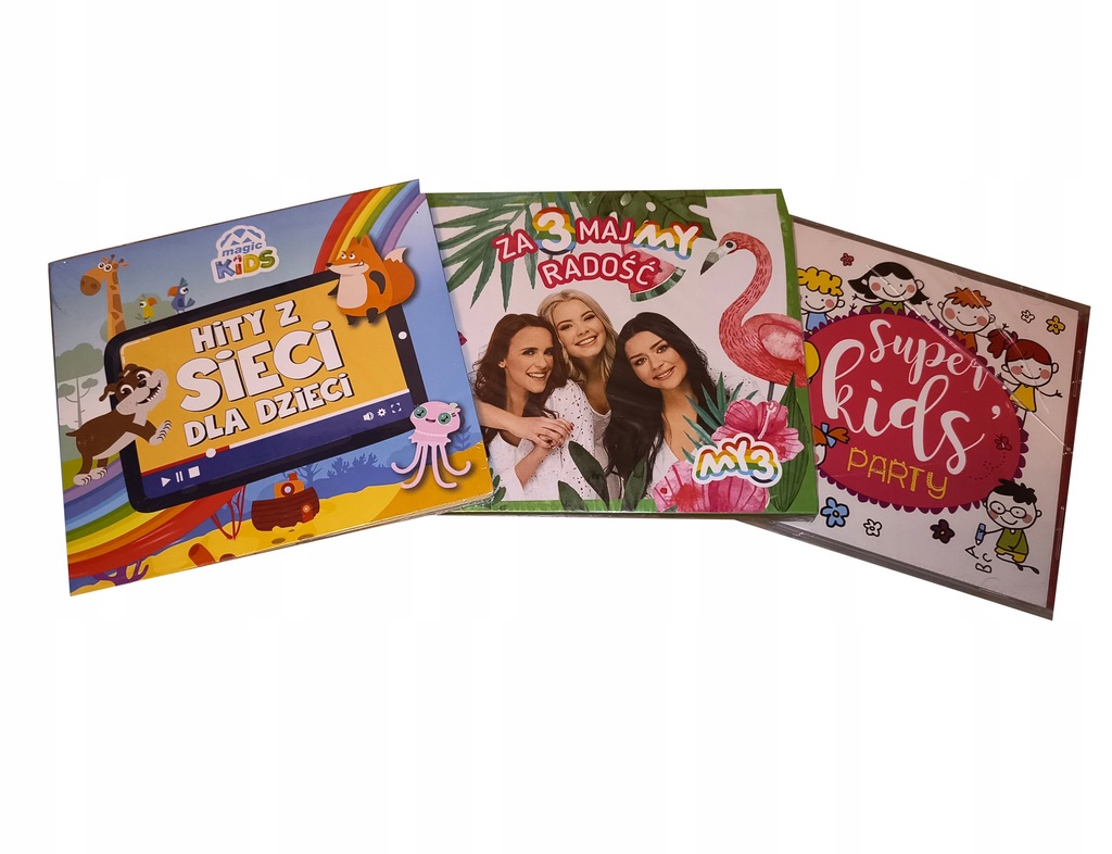 Piosenki dla dzieci 3CD Hity z sieci Kids Party