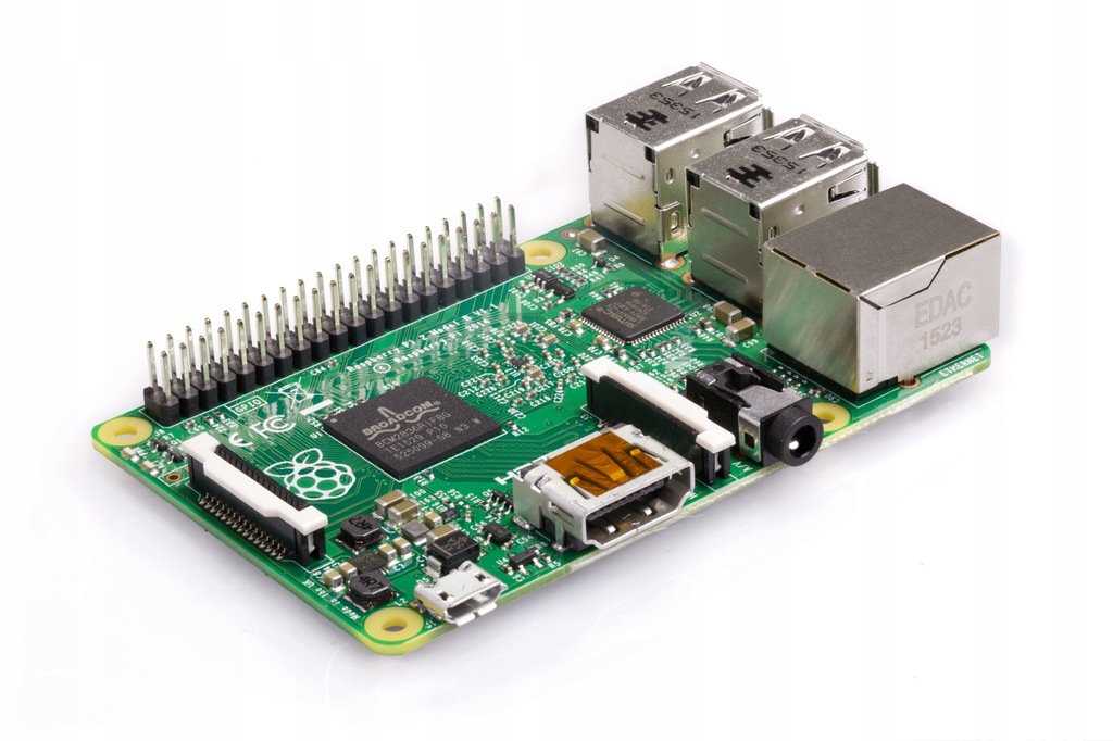 Raspberry Pi 2 model B v1.2 - komputer z BCM2837 i 1 GB RAM