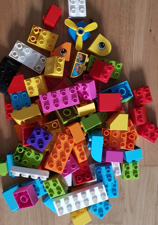 UŻYWANE Klocki Lego Duplo Moje Pierwsze Klocki