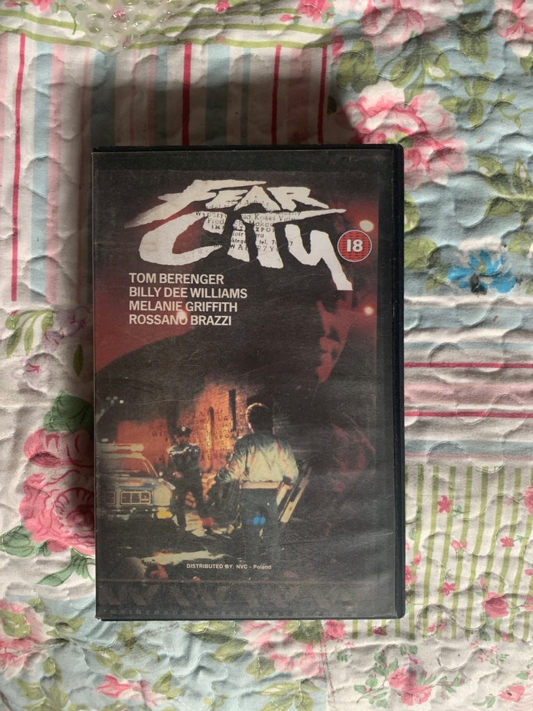 Fear City Unikat VHS