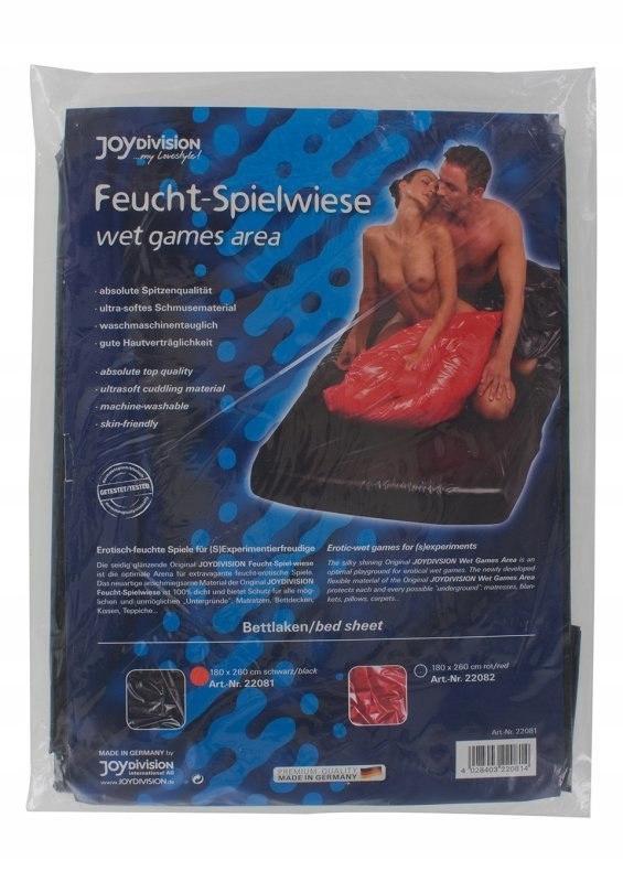 BDSM-Wet games area, bed sheet,180 x 260 cm, black Boss of toys