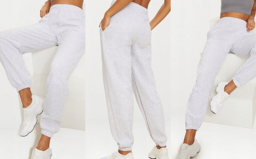 D10F003 SPODNIE DRESOWE JOGGER PRETTYLITTLETHING M