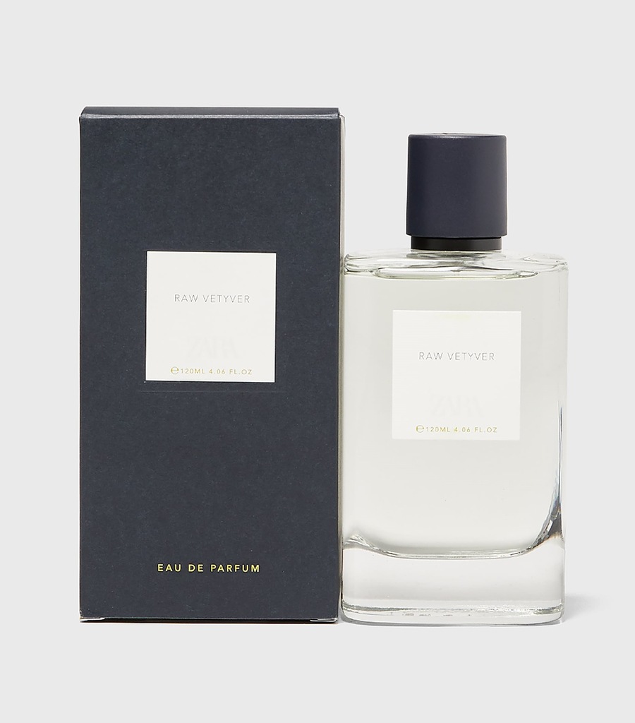 ZARA RAW VETIVER 120ml PERFUMY DLA MĘŻCZYZN NOWOŚĆ