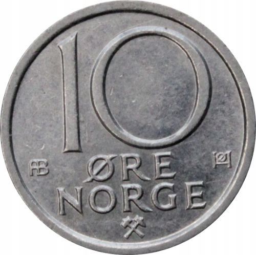 10 ore 1976 Norwegia - Olaf V