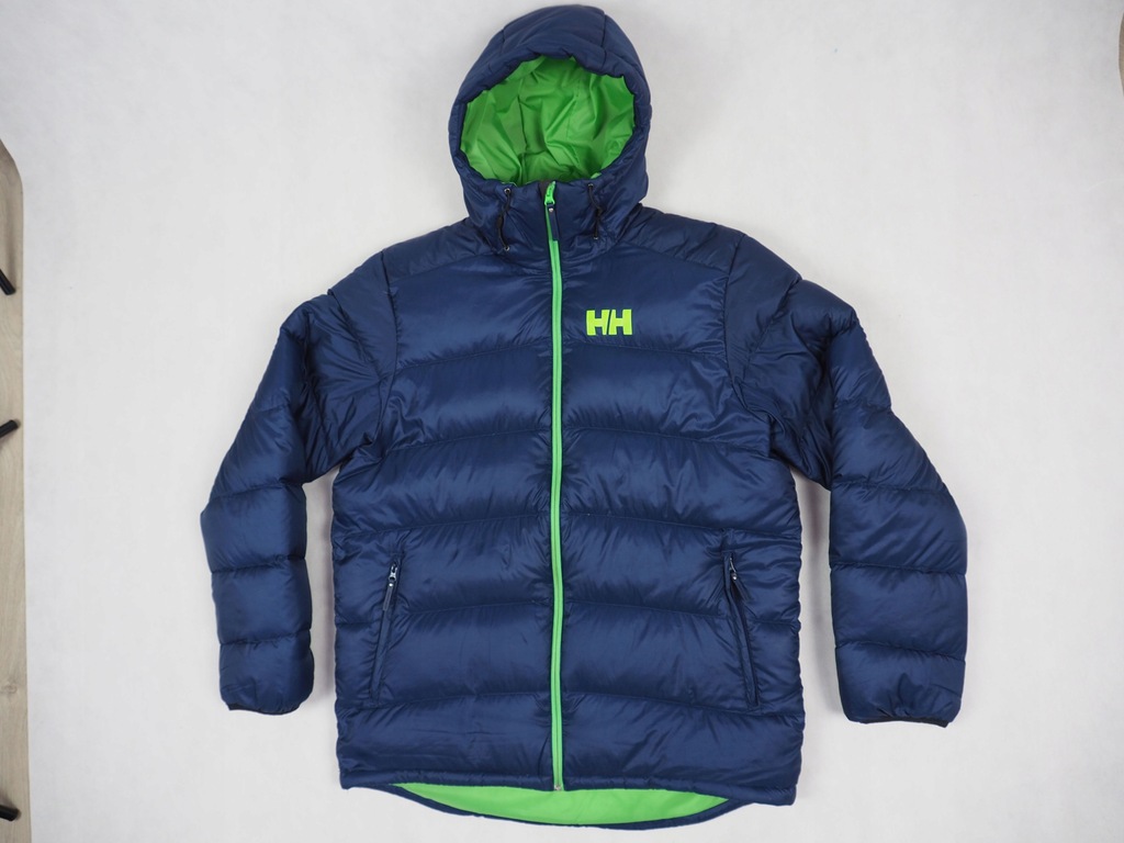 Gruba kurtka puchowa Helly Hansen, r. XXL, BDB