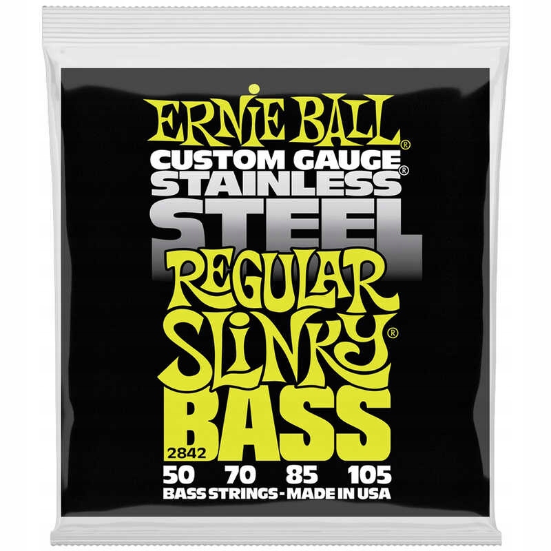 Ernie Ball (50-105) Regular Slinky Stainless Steel