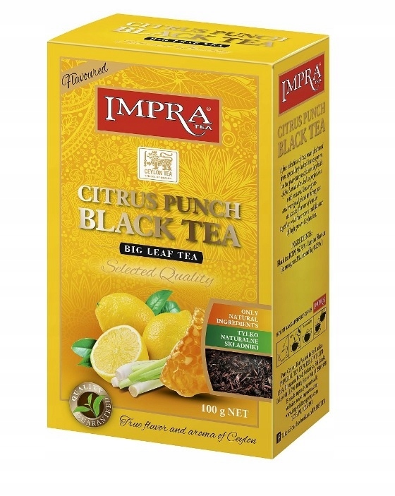 Herbata Impra Black Tea Citrus Punch 100 g