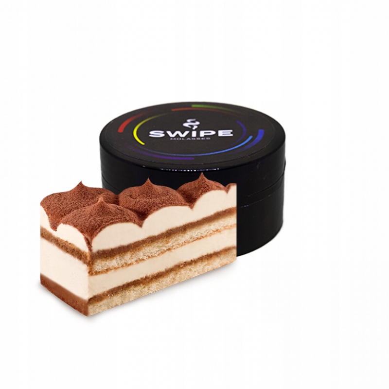 Tytoń do shishy bez nikotyny marki Swipe, smak Tiramisu 50gr