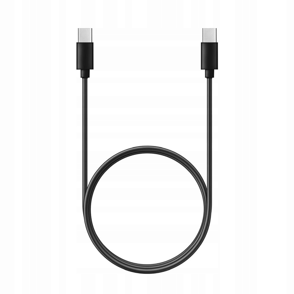 Kabel USB typ C - USB typ C 1 m Power Delivery PD 60W 3A DŁUGI WTYK 10mm