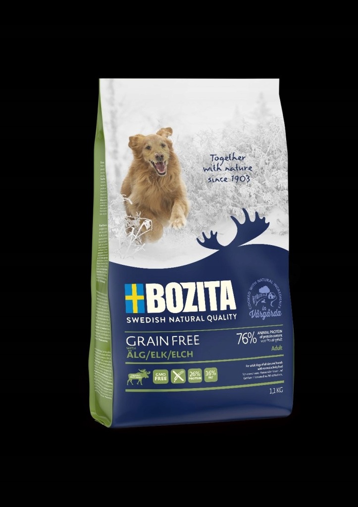 BOZITA Diet & Stomach Grain free Elk 10kg