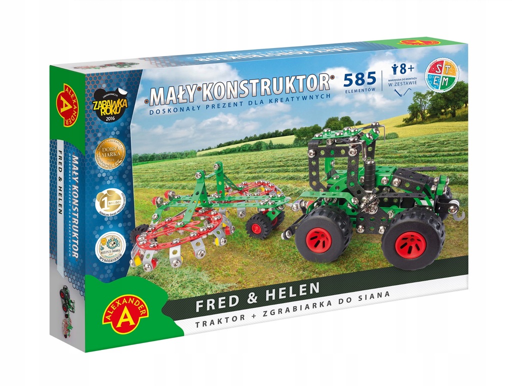 Konstruktor Mały -Fred & Helen - traktor
