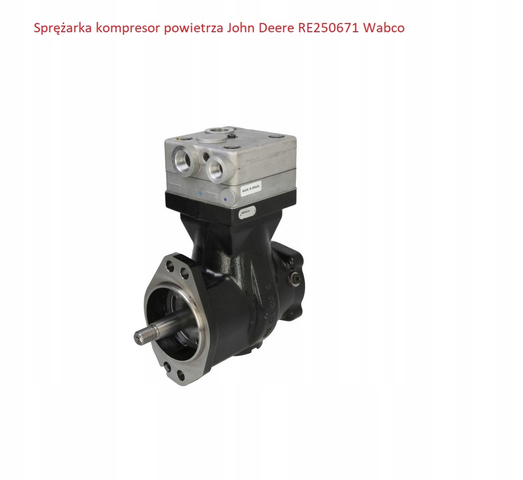 Sprężarka kompresor powietrza John Deere RE250671 Wabco