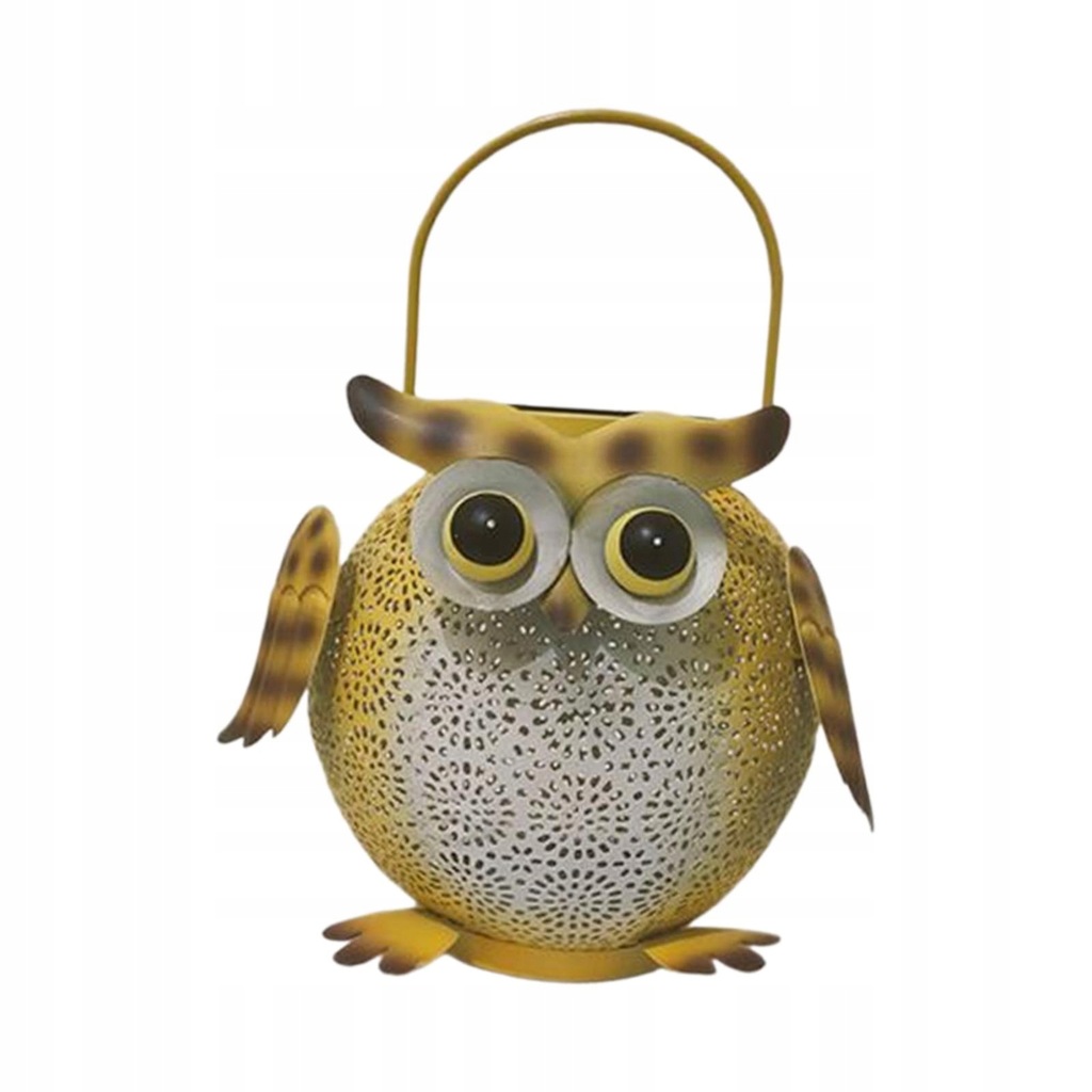 Hanging Solar Lantern Light Landscape Lamp Owl Lantern Garden 1pcs