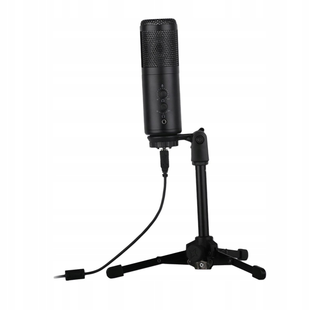 USB Condenser Microphone w/Tripod Stand For Recording Desktop Game A9-A