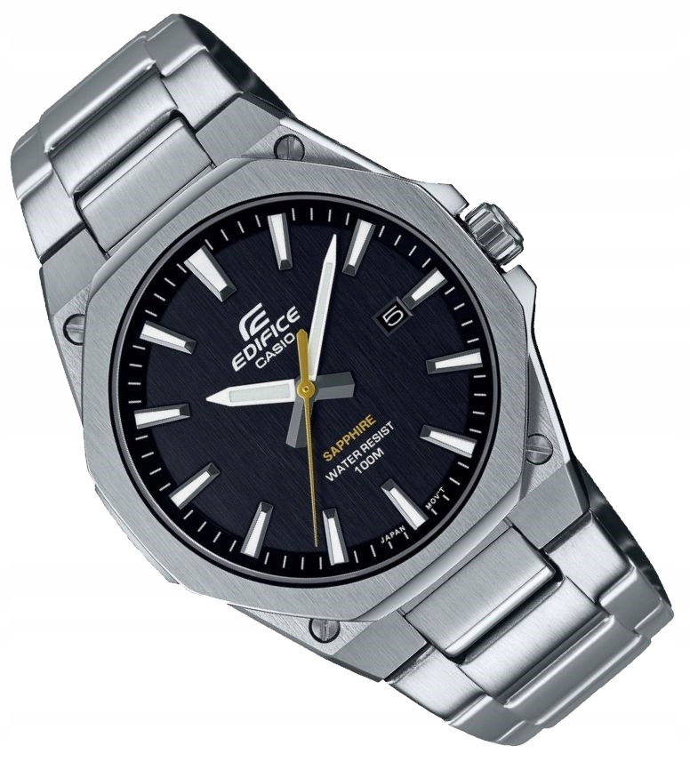 Klasyczny zegarek męski na bransolecie Casio Edifice EFR-S108D + GRAWER