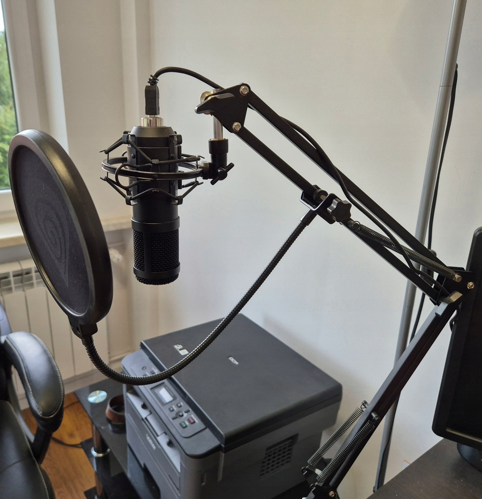 Genesis RADIUM 400 Mikrofon pojemnościowy + statyw