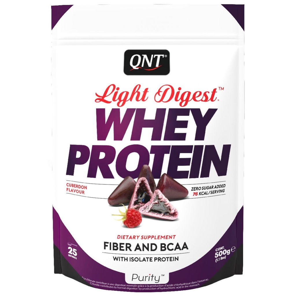 QNT Light Digest Whey Protein 500 g cuberdon
