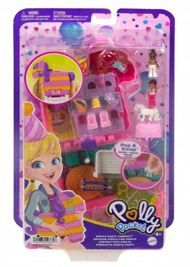 POLLY POCKET. IMPREZOWA PINIATA HKV32, MATTEL