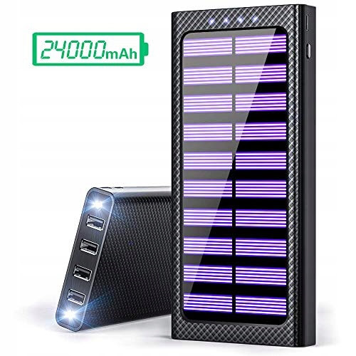 Solarna ładowarka Powerbank 24000 mAh Gnceei