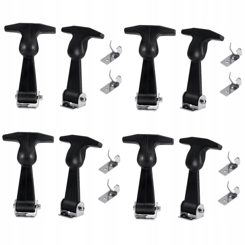 RUBBER T HANDLE LATCHES ELASTIC FASTENER HASP