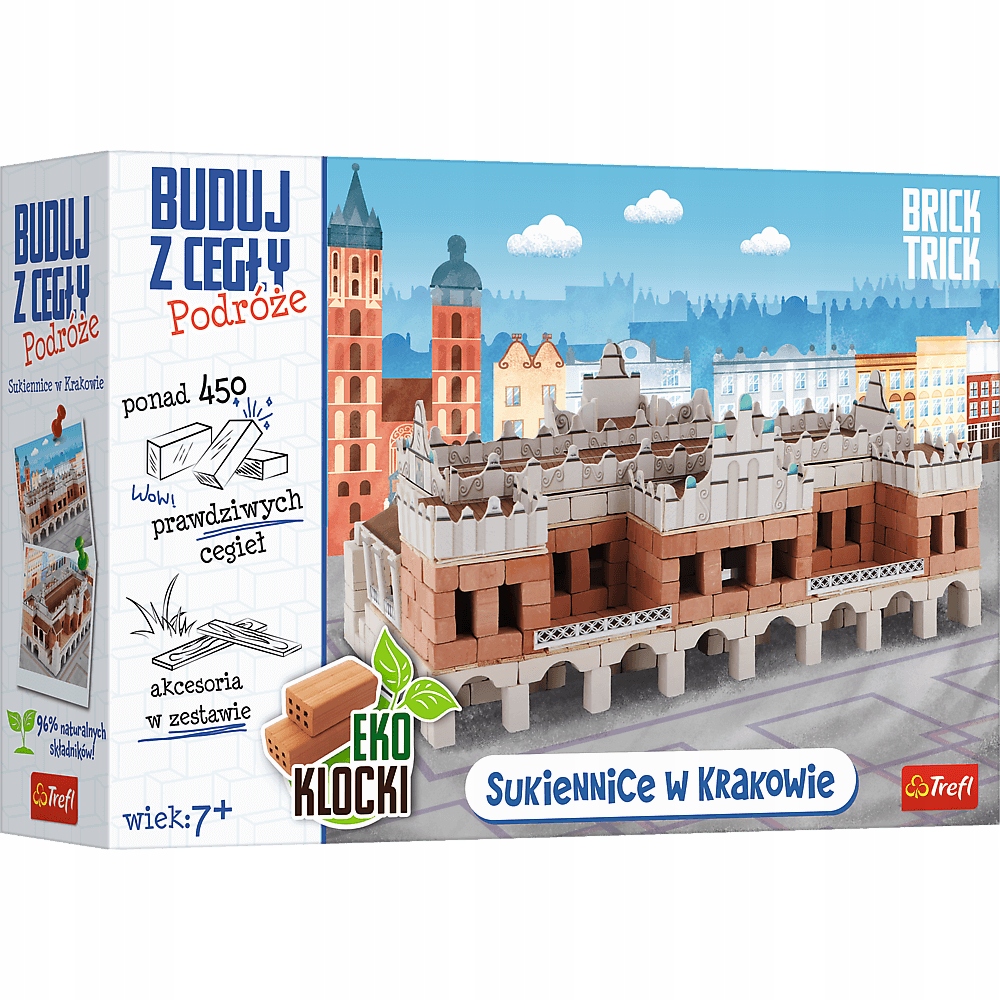 61549 TREFL BRICK TRICK SUKIENNICE BUDUJ Z CEGŁY