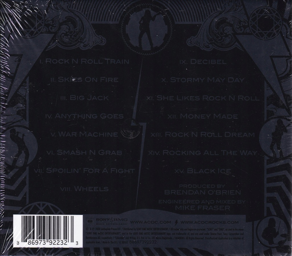 Купить CD- AC/DC- BLACK ICE (НОВЫЙ В ФОЛЬГЕ): отзывы, фото, характеристики в интерне-магазине Aredi.ru