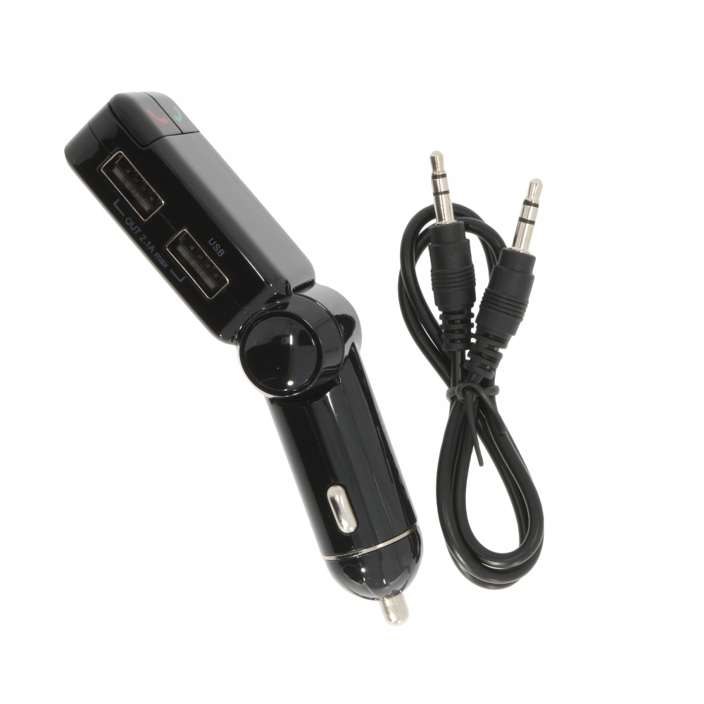 Adapter do samochodu dźwięk z bluetooth na FM 10071282264 oficjalne